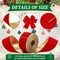 3 Rolls 30 Yards Christmas Red Velvet Ribbon with Gold Edge 2.5 Inch Wide Wired Ribbon Outdoor Ribbon Holiday Decorative Ribbon Fabric Ribbons for Xmas Tree Bow Wreath Making Gift Wrapping Craft